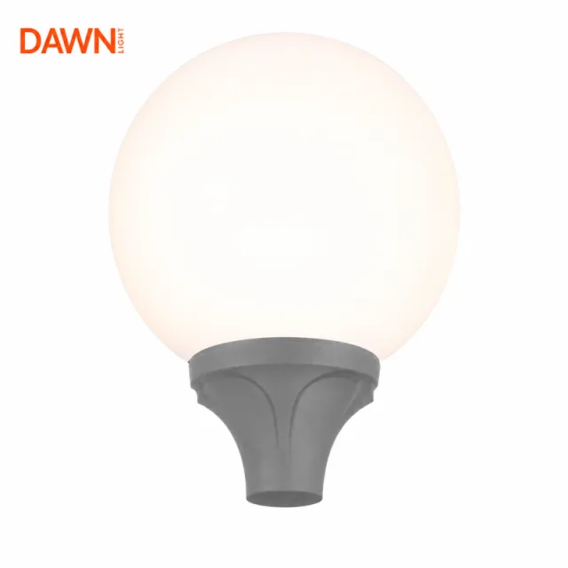 LED ULIČNA SVETILJKA GLOBE 400 SIVA 1*E27