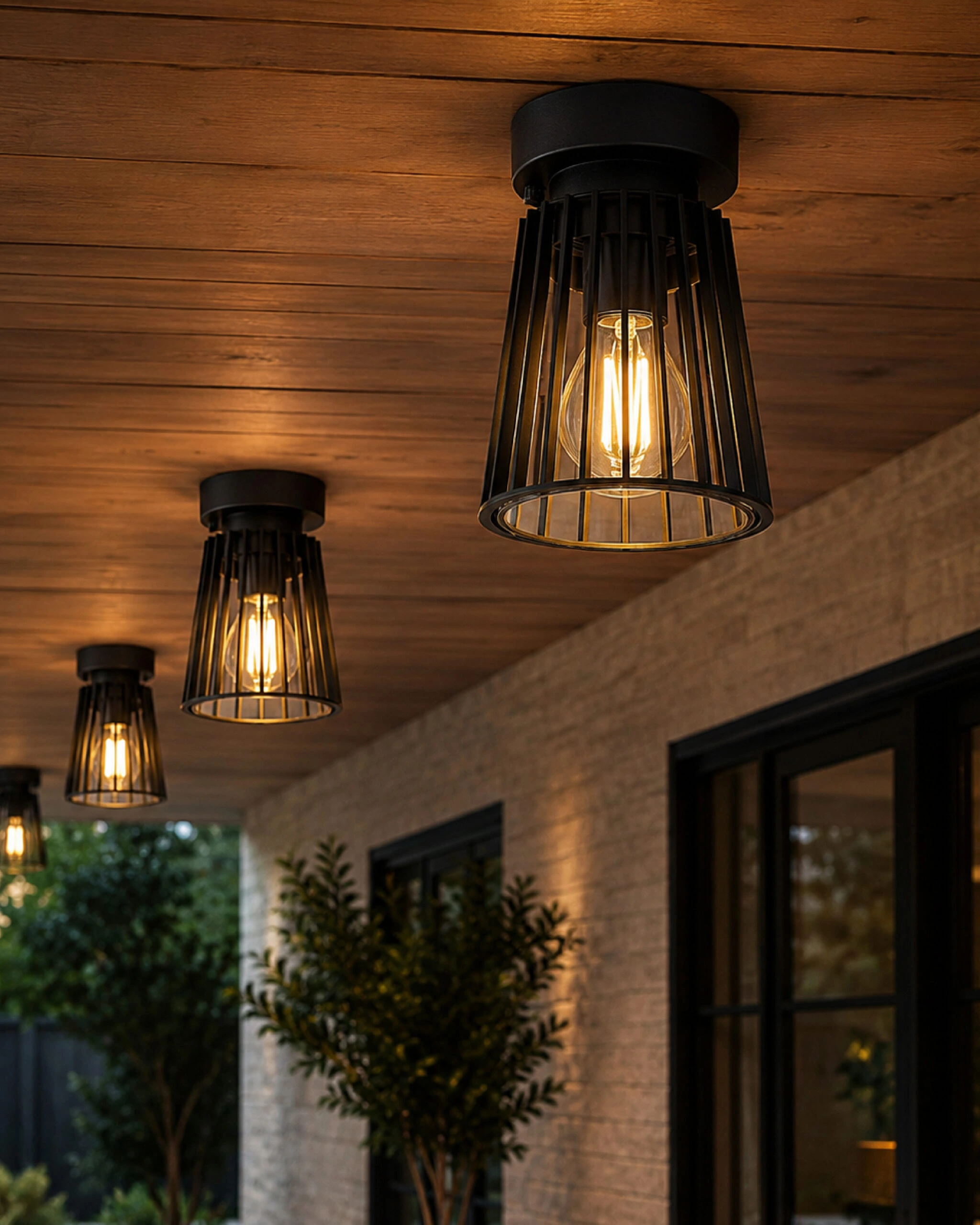 Spoljna lampa PS8706 BK — slika 2