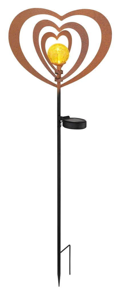 SOLARLEUCHTE METALL ROSTFARBEN, 1XLED — slika 5