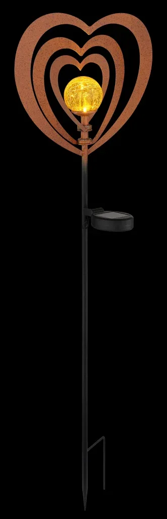 SOLARLEUCHTE METALL ROSTFARBEN, 1XLED — slika 8