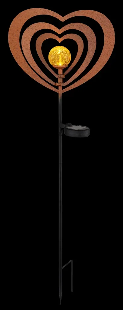 SOLARLEUCHTE METALL ROSTFARBEN, 1XLED — slika 9