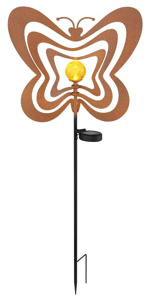 SOLARLEUCHTE METALL ROSTFARBEN, 1XLED — slika 3