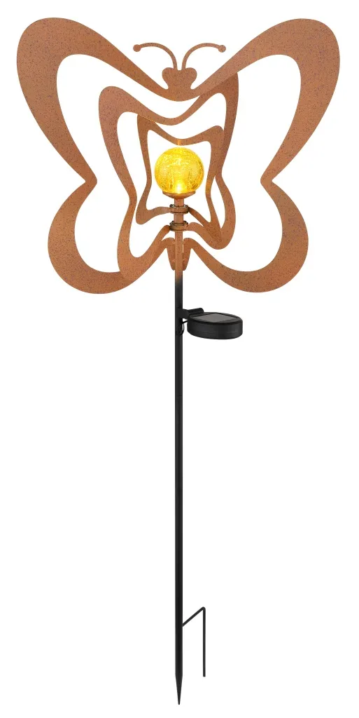 SOLARLEUCHTE METALL ROSTFARBEN, 1XLED — slika 5