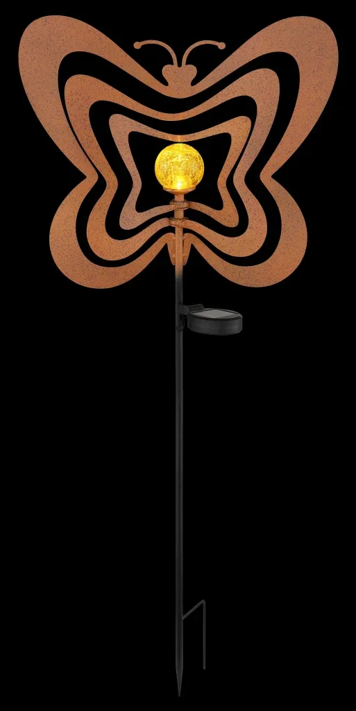 SOLARLEUCHTE METALL ROSTFARBEN, 1XLED — slika 9