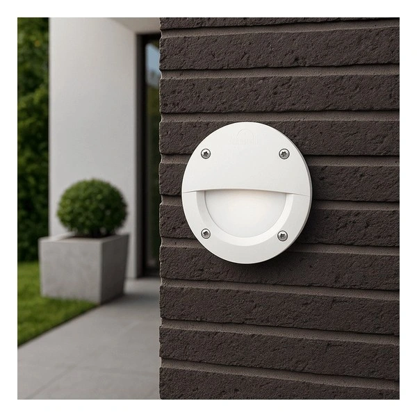 Zidna ugradna lampa LETI 100-ROUND-EL WH — slika 2