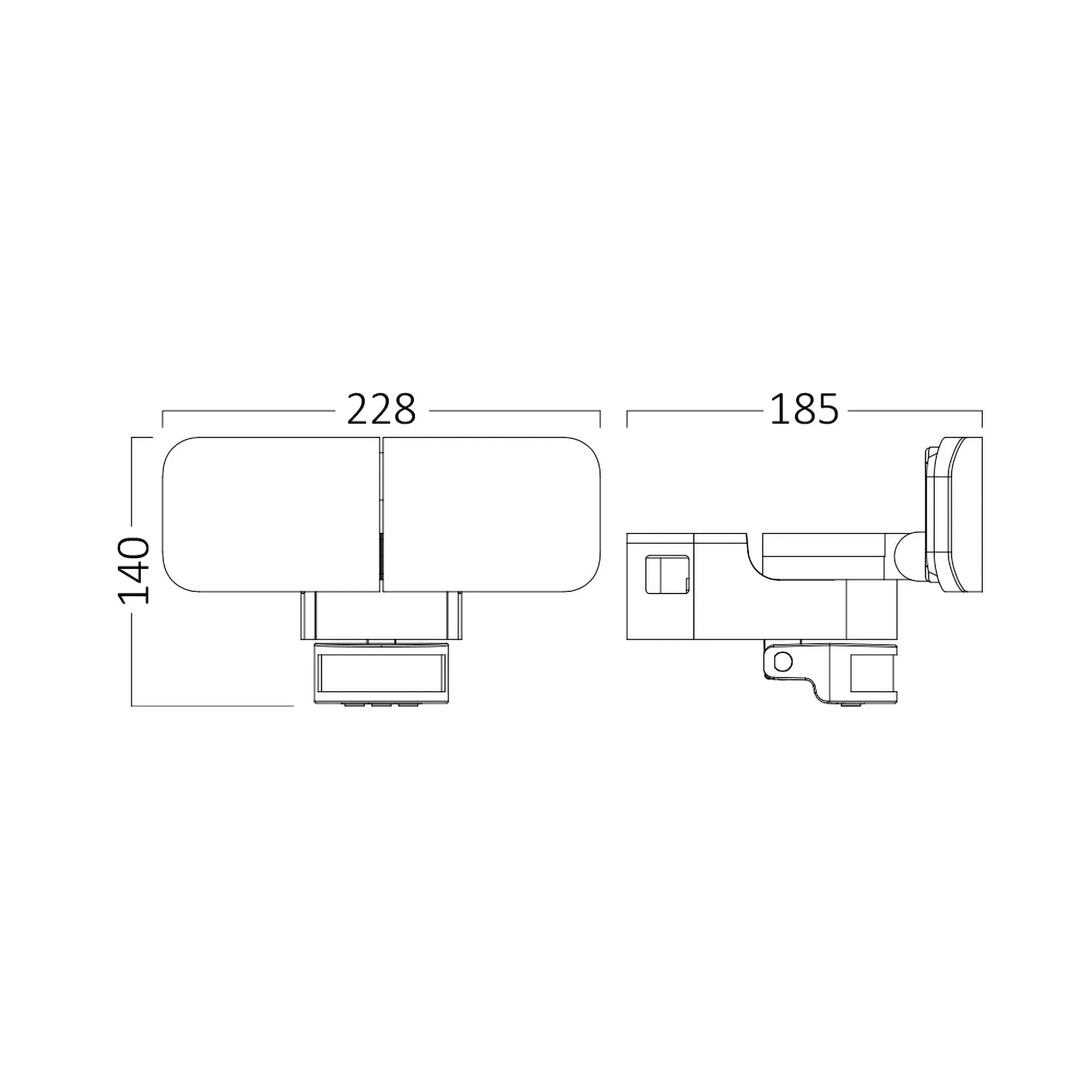 LED ZIDNA SVETILJKA 30W BELI 4000K IP54 — slika 9