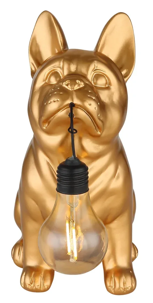 SOLARLEUCHTE KUNSTSTOFF GOLD MATT, 1XLED — slika 5