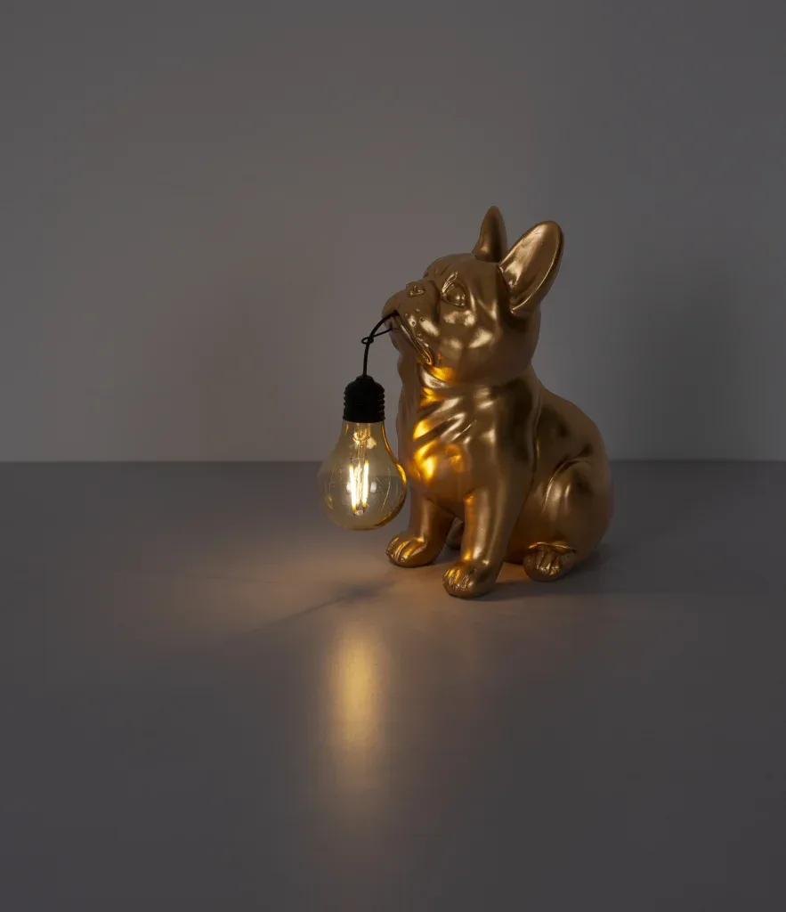SOLARLEUCHTE KUNSTSTOFF GOLD MATT, 1XLED — slika 6