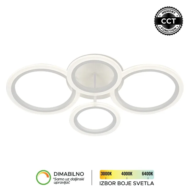 LED plafonjera F2083-50P WH