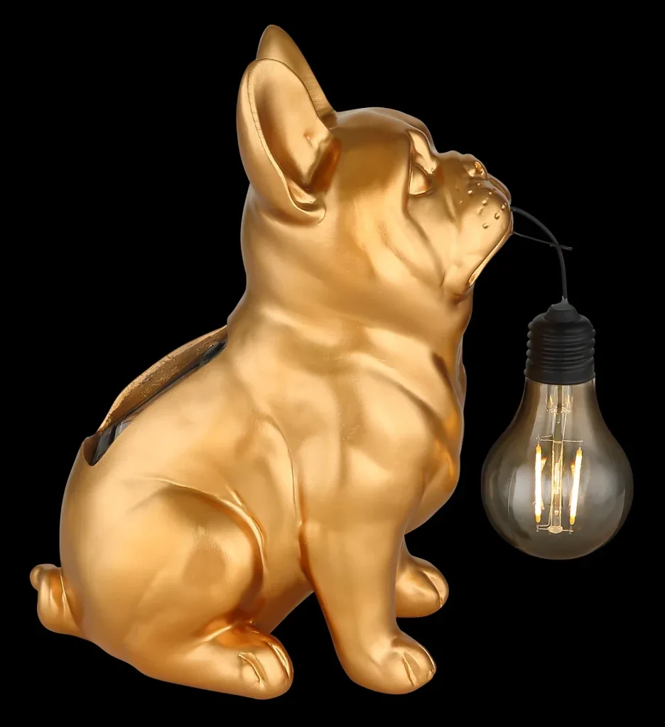 SOLARLEUCHTE KUNSTSTOFF GOLD MATT, 1XLED — slika 9
