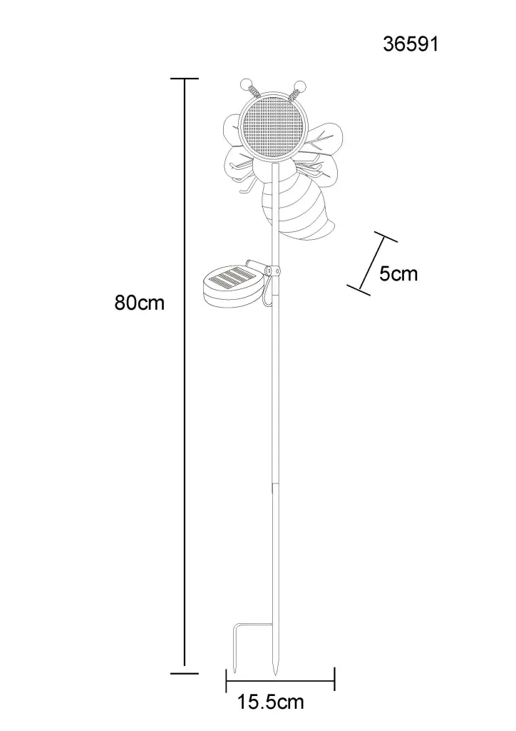 SOLARLEUCHTE METALL WEIß MATT, 200XLED — slika 12