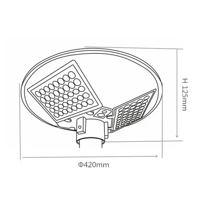 LED ULIČNA SOLARNA SVETILJKA E05 20W 4000K — slika 7