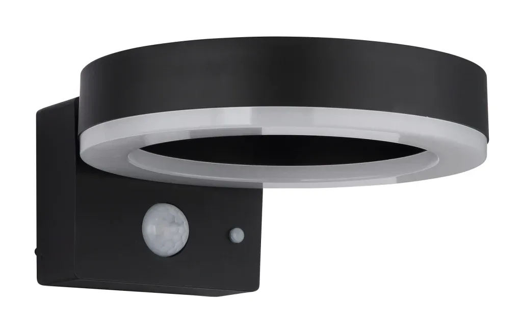 SOLARLEUCHTE KUNSTSTOFF SCHWARZ MATT, 1XLED — slika 2