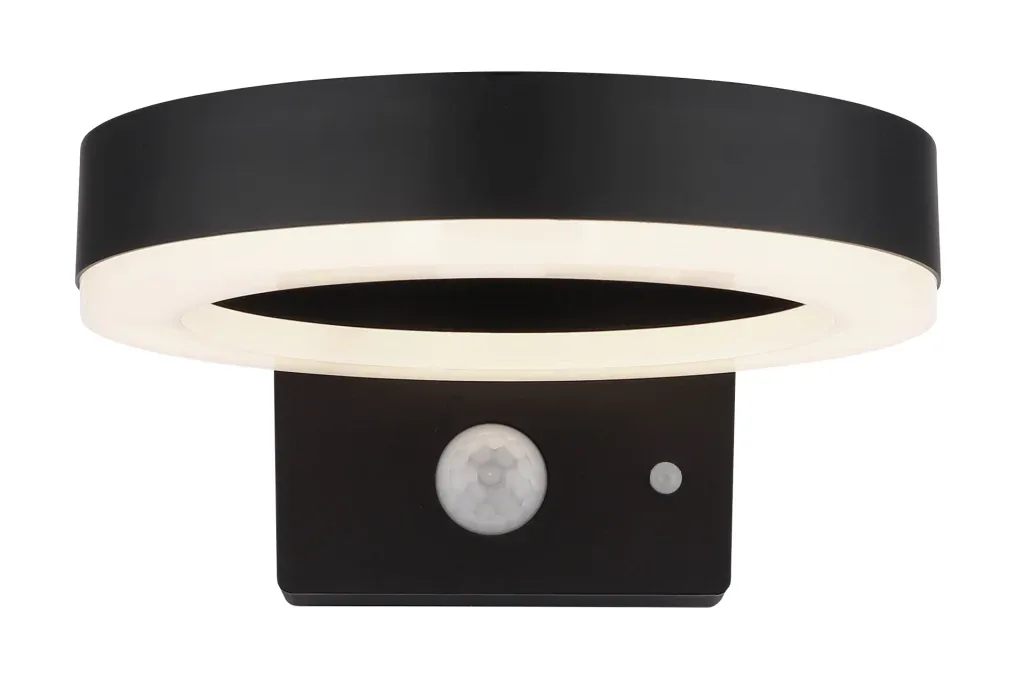 SOLARLEUCHTE KUNSTSTOFF SCHWARZ MATT, 1XLED — slika 3