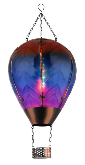 SOLARLEUCHTE METALL SCHWARZ MATT, 24XLED