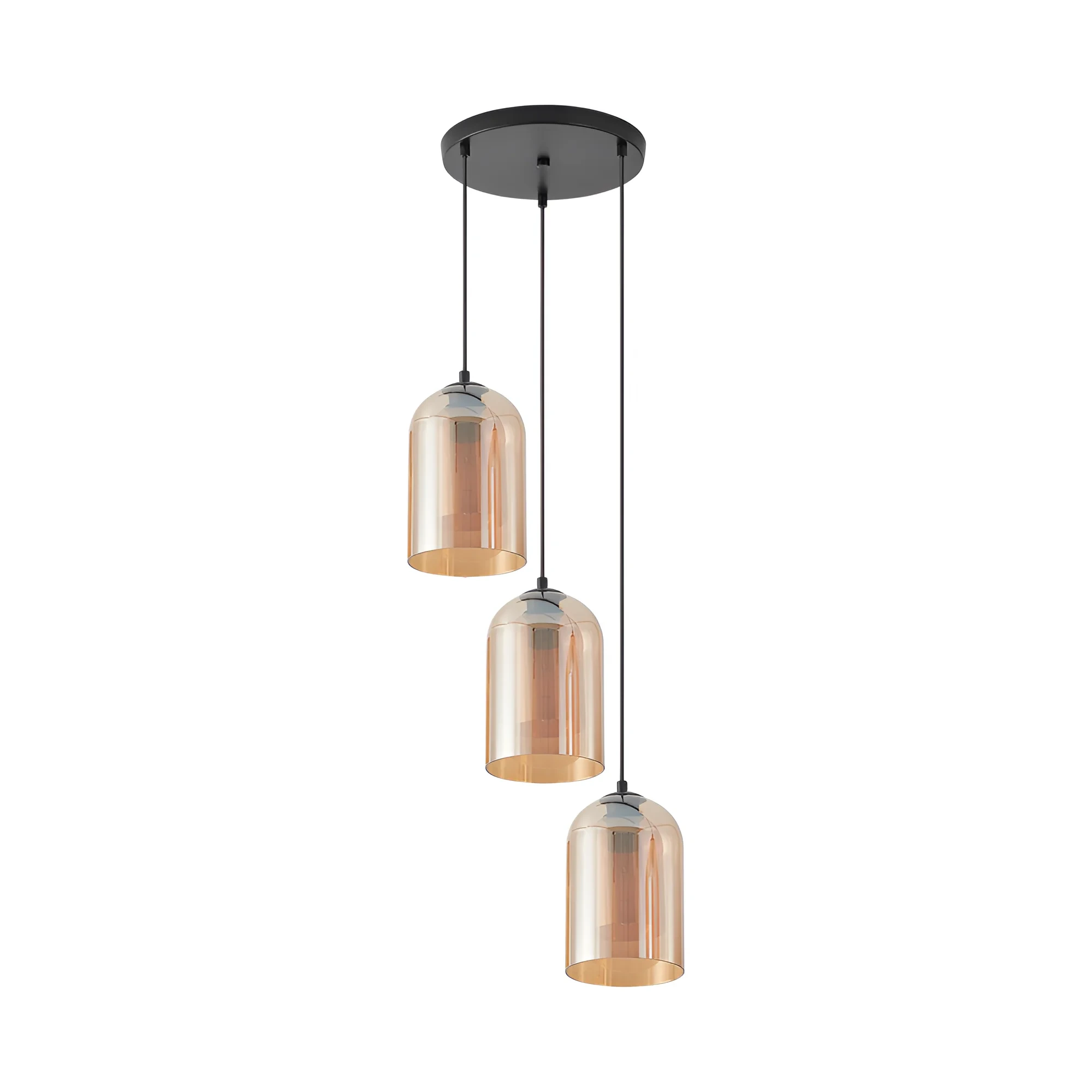 VISILICA 3-GLAVA E27 AMBER — slika 3