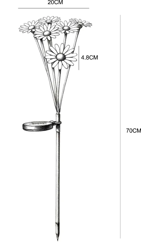 SOLARLEUCHTE EDELSTAHL, 6XLED — slika 6