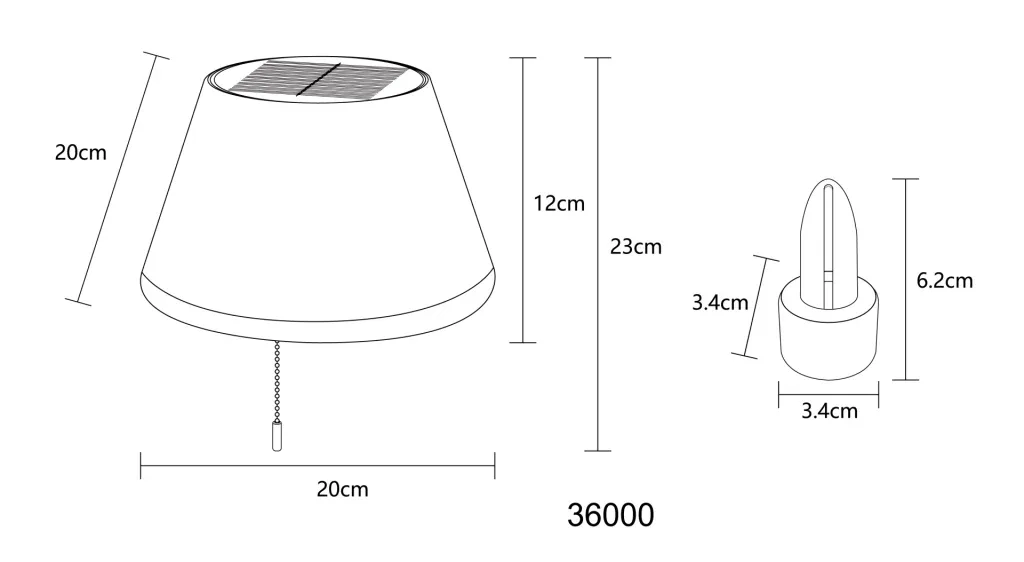 SOLARLEUCHTE KUNSTSTOFF OPAL, 10XLED — slika 11