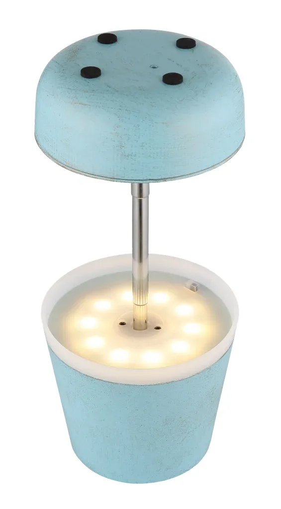 SOLARLEUCHTE KUNSTSTOFF BLAU, 10XLED — slika 5