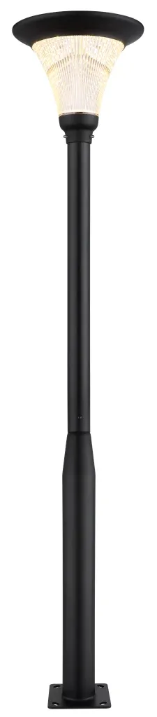 SOLARLEUCHTE ALUMINIUM DRUCKGUSS GRAU, 1XLED — slika 3