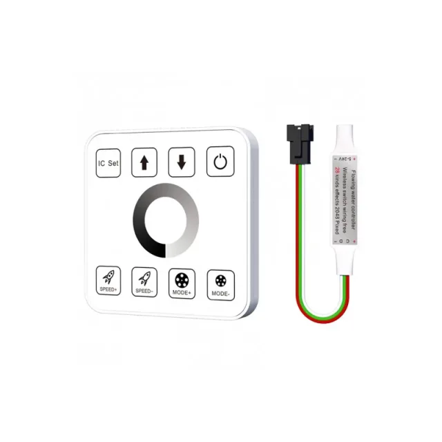 KONTROLER ZA RUN SPI LED TRAKU FS-RF8BT-BL