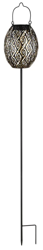 SOLARLEUCHTE METALL SCHWARZ MATT, 1XLED — slika 2