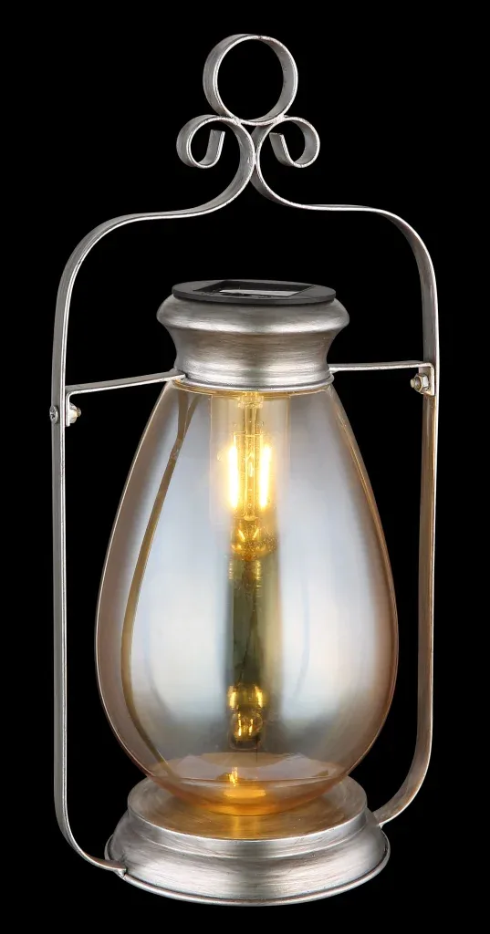 SOLARLEUCHTE METALL SILBERFARBEN, 1XLED — slika 5