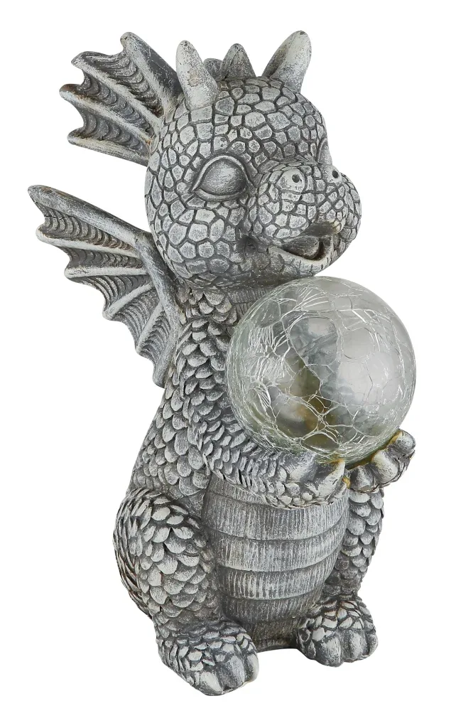 SOLARLEUCHTE KUNSTSTOFF GRAU, 1XLED — slika 2