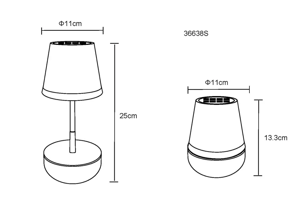 SOLARLEUCHTE KUNSTSTOFF SCHWARZ MATT, 10XLED — slika 8