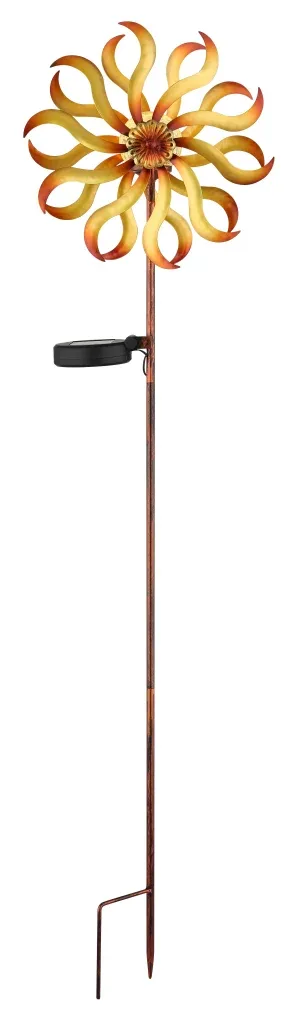 SOLARLEUCHTE METALL GOLDFARBEN PATINIERT, 1XLED — slika 3