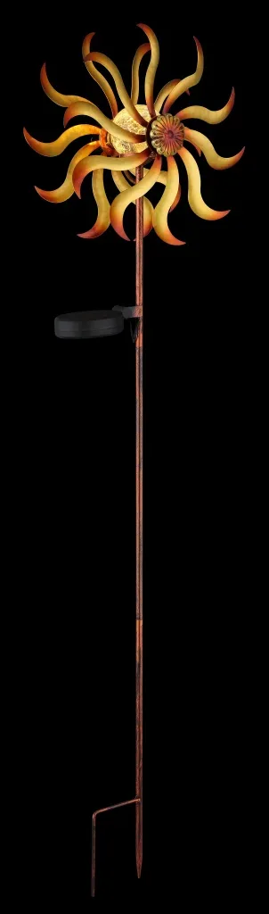 SOLARLEUCHTE METALL GOLDFARBEN PATINIERT, 1XLED — slika 7
