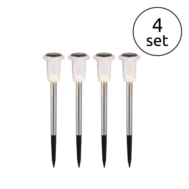 SOLARLEUCHTE EDELSTAHL, 1XLED