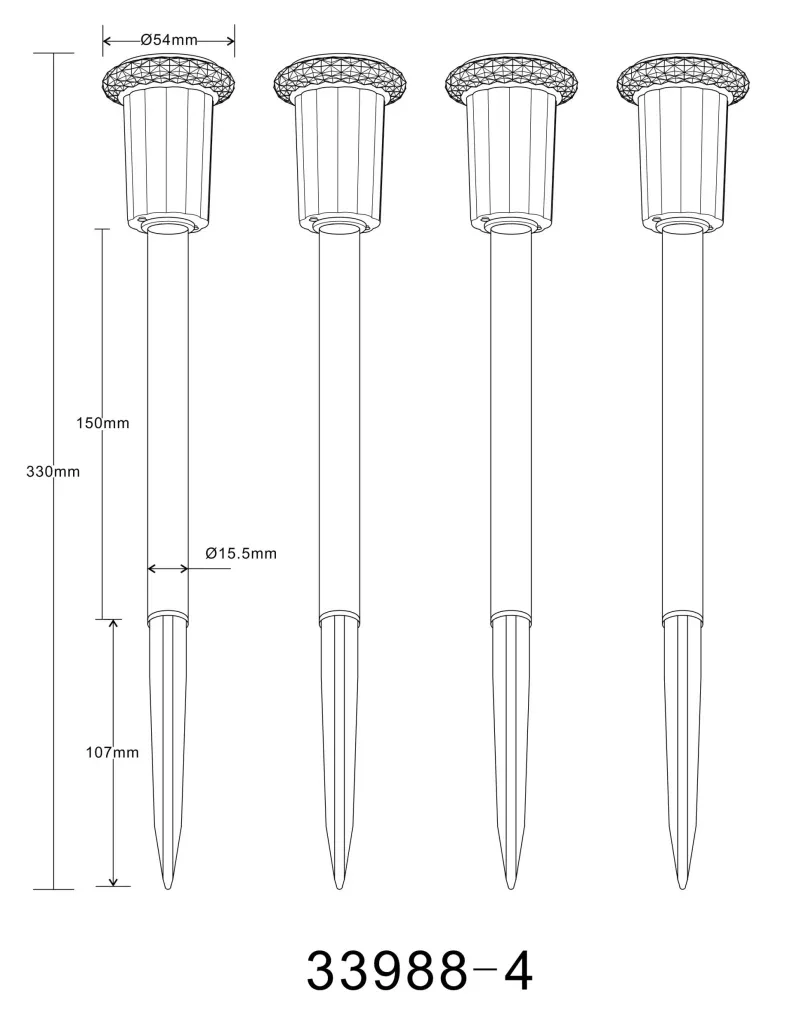 SOLARLEUCHTE EDELSTAHL, 1XLED — slika 7