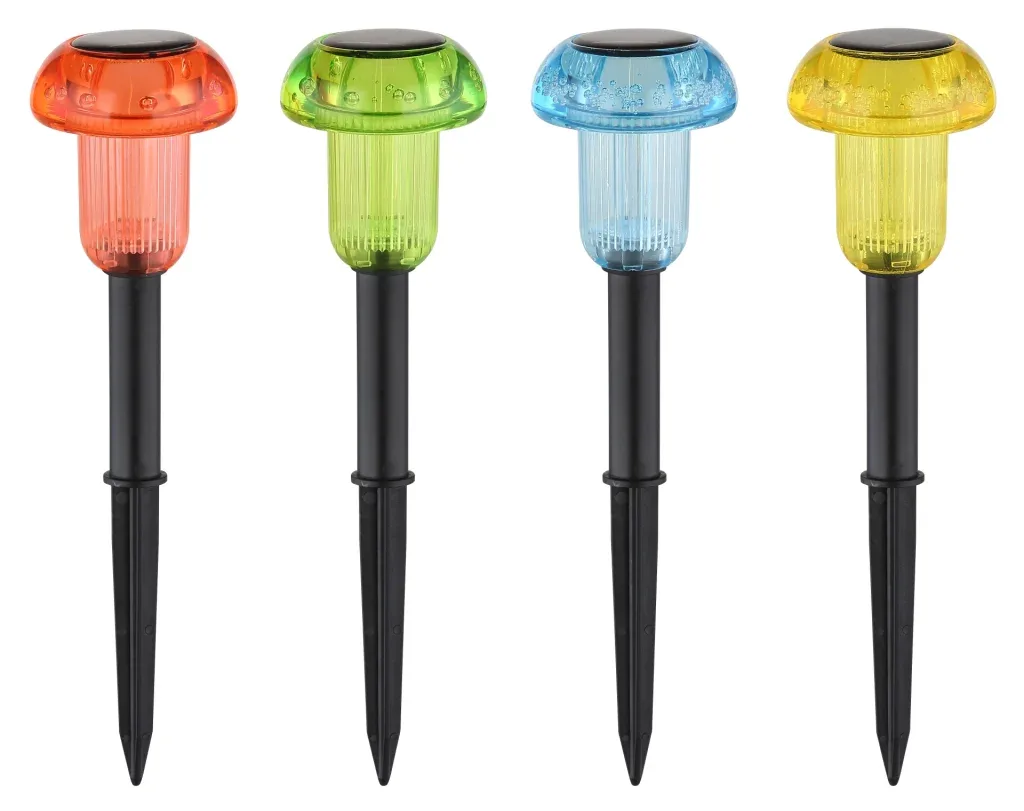 SOLARLEUCHTE KUNSTSTOFF SCHWARZ MATT, 1XLED — slika 2