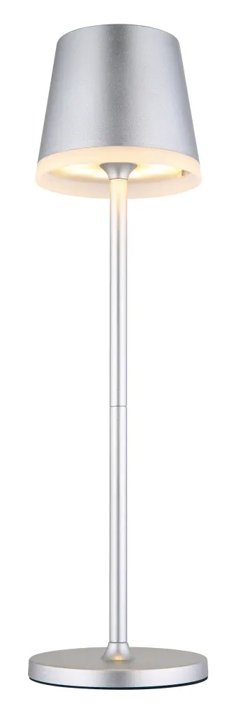 SOLARLEUCHTE METALL SILBERFARBEN, 10XLED — slika 4