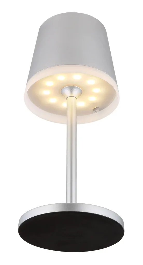 SOLARLEUCHTE METALL SILBERFARBEN, 10XLED — slika 5
