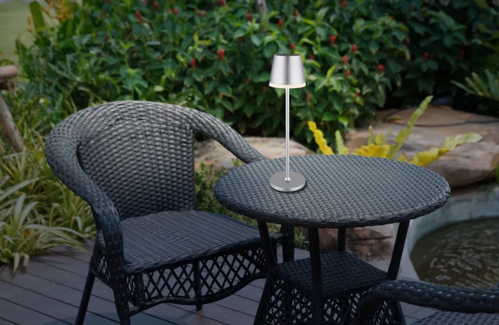 SOLARLEUCHTE METALL SILBERFARBEN, 10XLED — slika 8