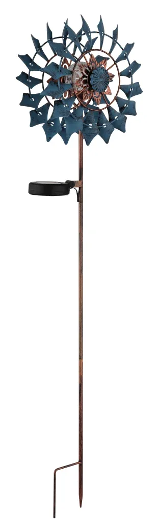 SOLARLEUCHTE METALL GOLDFARBEN PATINIERT, 1XLED — slika 2