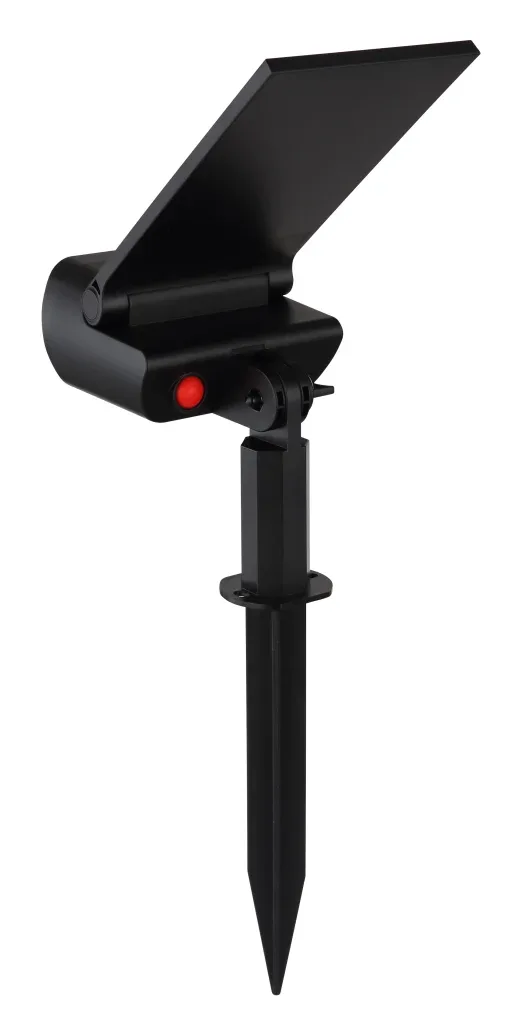 SOLARLEUCHTE KUNSTSTOFF SCHWARZ MATT, 32XLED — slika 3