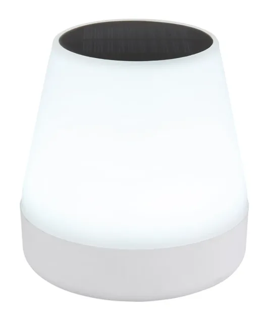 SOLARLEUCHTE KUNSTSTOFF WEIß, 1XRGBW LED