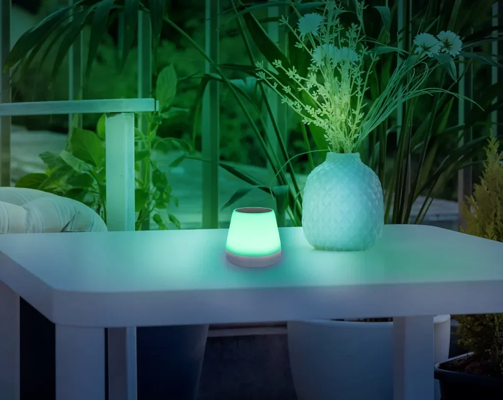 SOLARLEUCHTE KUNSTSTOFF WEIß, 1XRGBW LED — slika 16