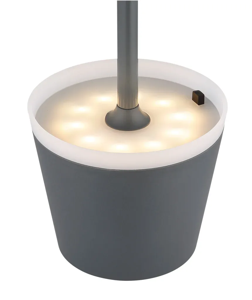 SOLARLEUCHTE METALL ANTHRAZIT, 10XLED — slika 3
