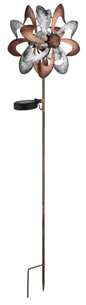 SOLARLEUCHTE METALL GOLDFARBEN PATINIERT, 1XLED — slika 2