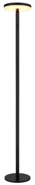 SOLARLEUCHTE ALUMINIUM SCHWARZ MATT, 1XLED