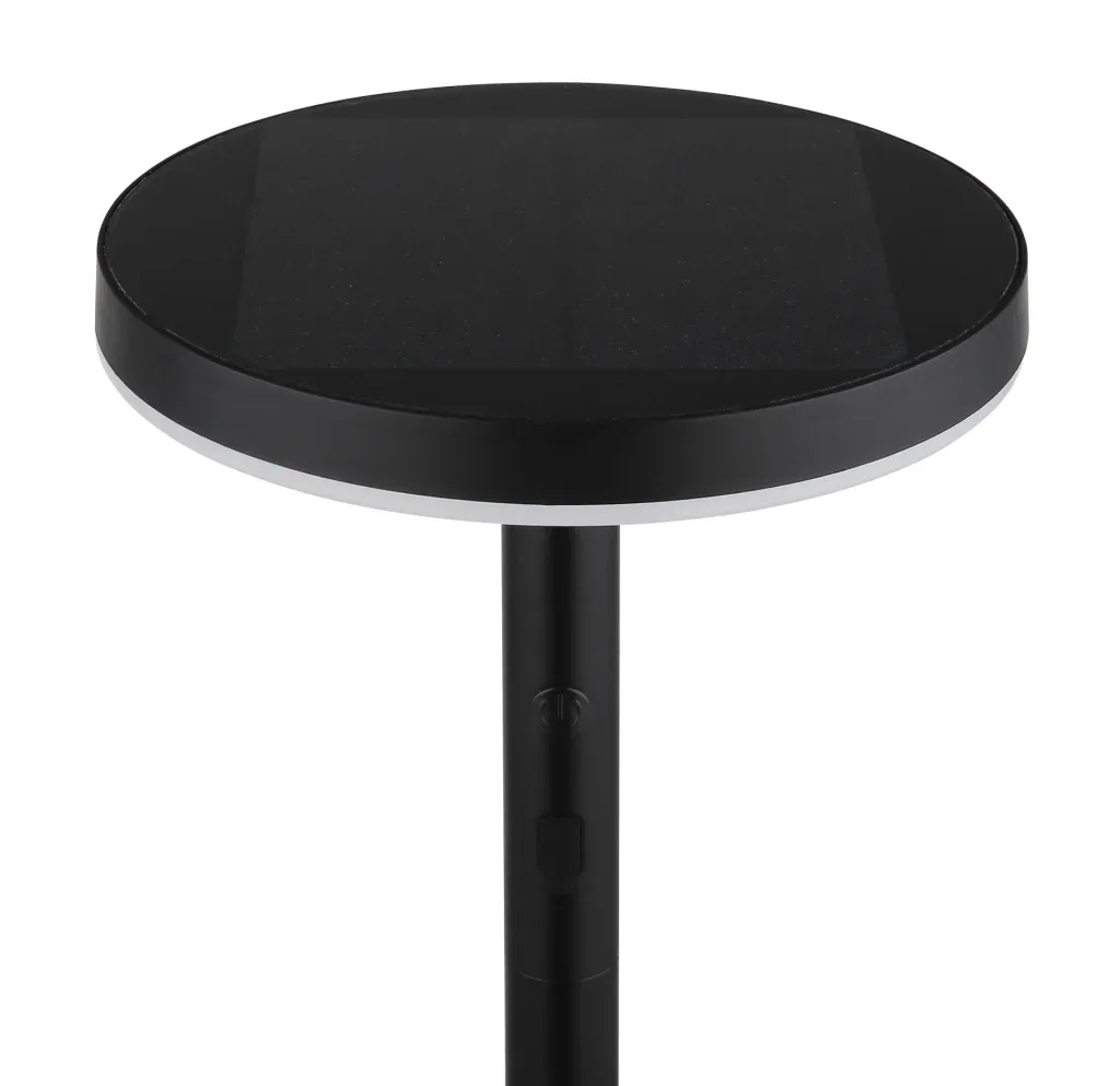 SOLARLEUCHTE ALUMINIUM SCHWARZ MATT, 1XLED — slika 3