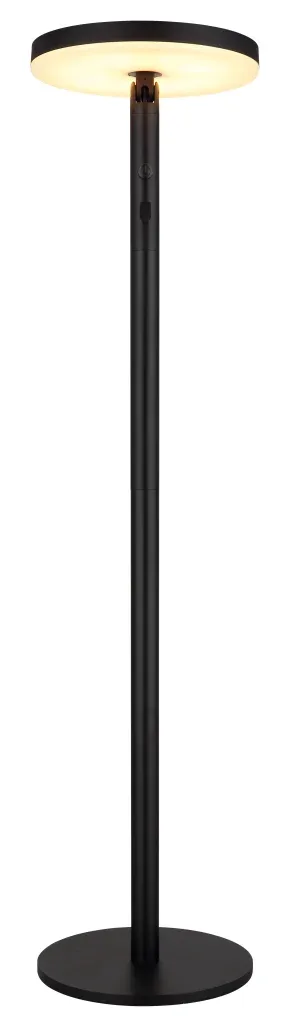 SOLARLEUCHTE ALUMINIUM SCHWARZ MATT, 1XLED — slika 5