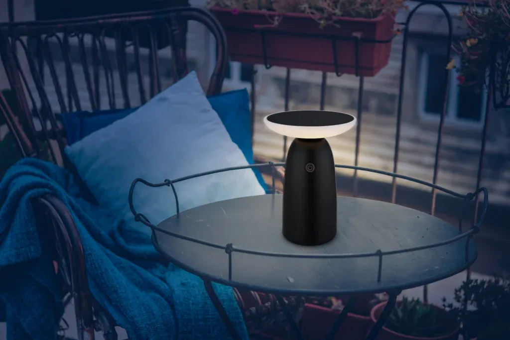 SOLARLEUCHTE ALUMINIUM SCHWARZ MATT, 1XLED — slika 6
