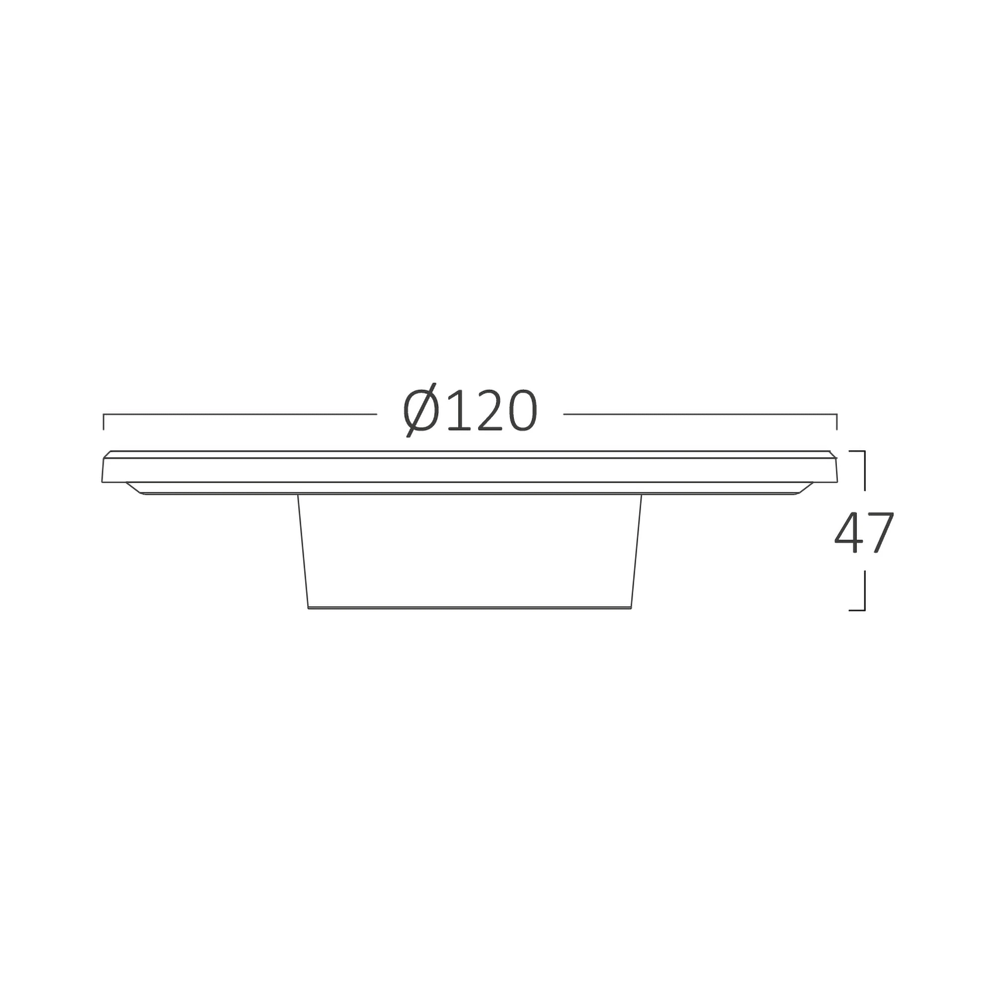 LED ZIDNA SVETILJKA OKRUGLA 8W CRNI CCT IP65 — slika 7