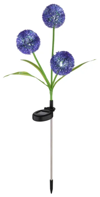 SOLARLEUCHTE EDELSTAHL, 3XLED