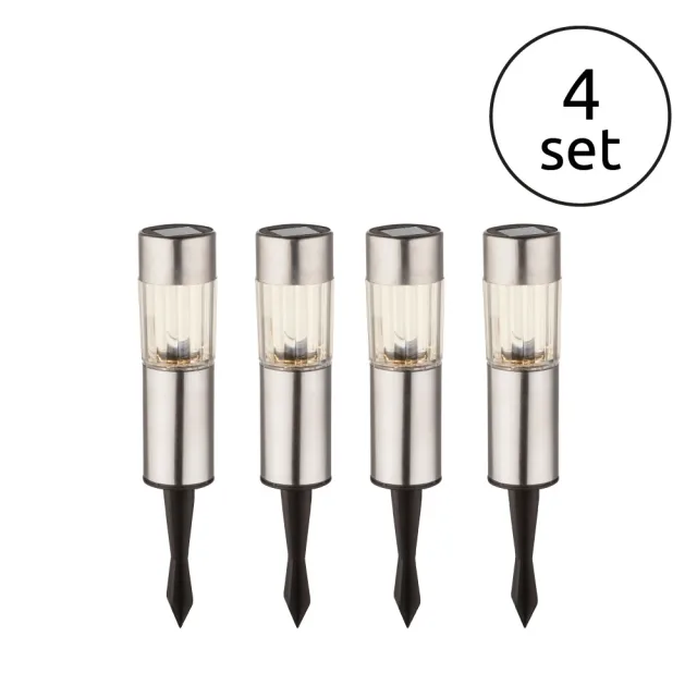 SOLARLEUCHTE EDELSTAHL, 1XLED